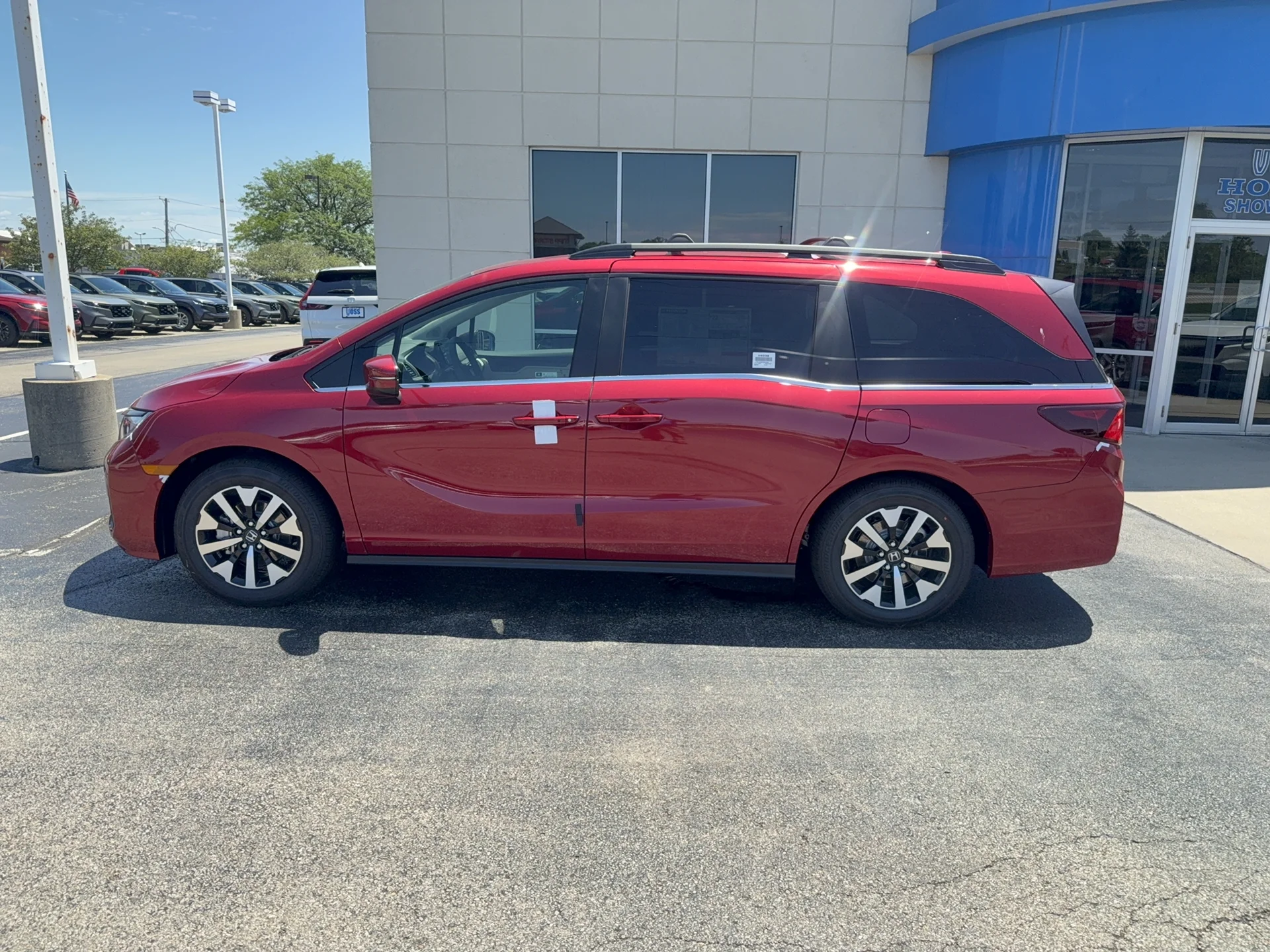 New 2026 Radiant Red Metallic II Honda EX-L image 8