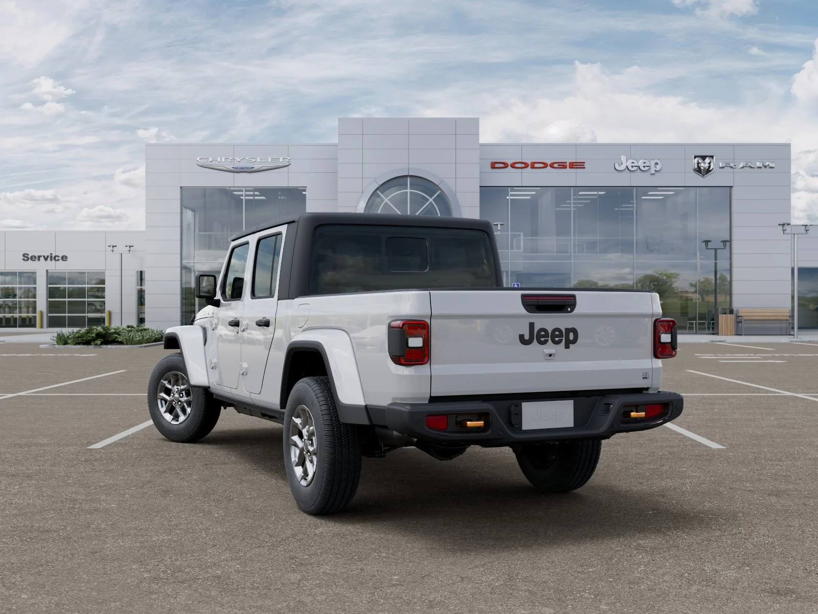 New 2026 Bright White Clear-Coat Exterior Paint Jeep 85th Anniversary Edition image 31