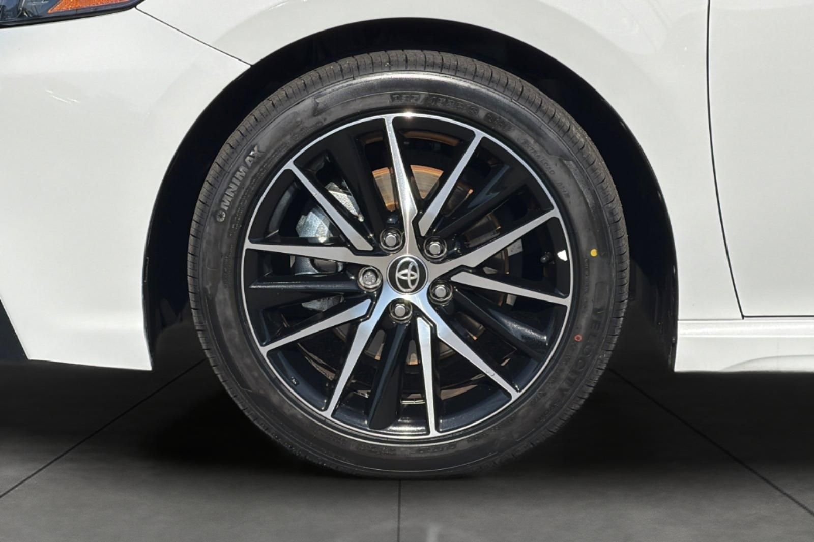 Used 2024 White Toyota SE image 3