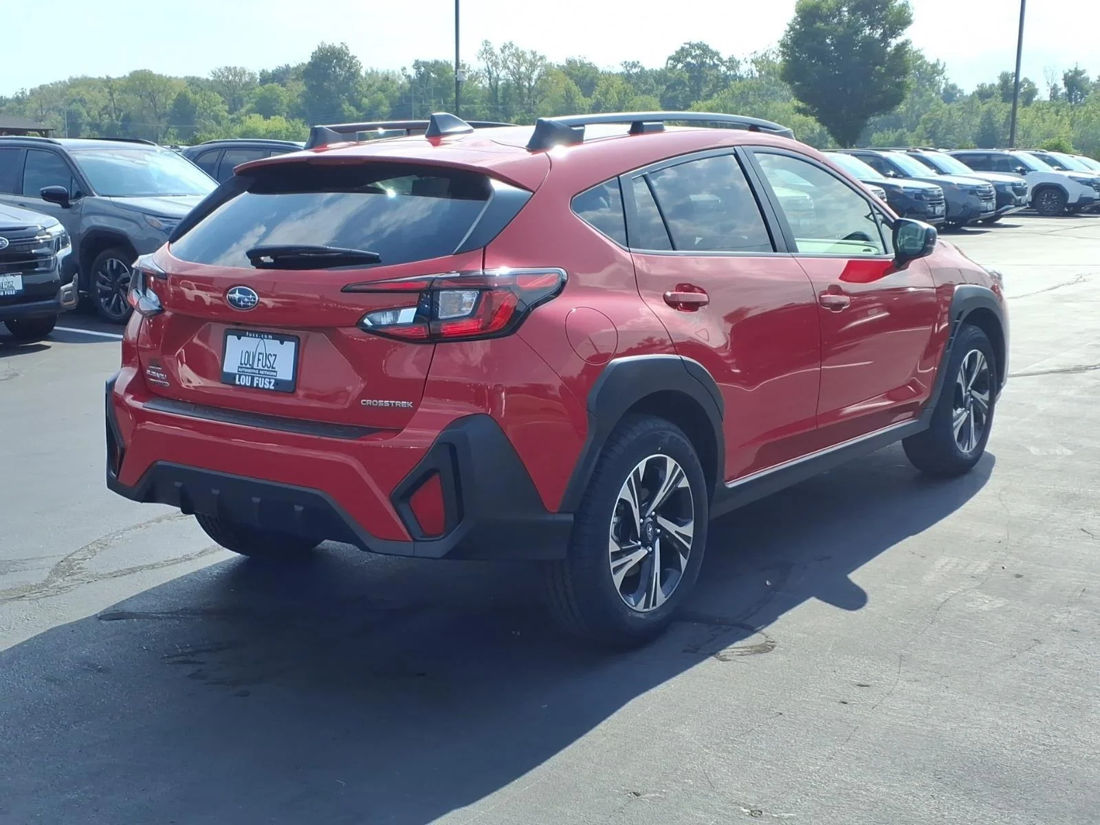 Used 2024 Pure Red Subaru Premium image 25