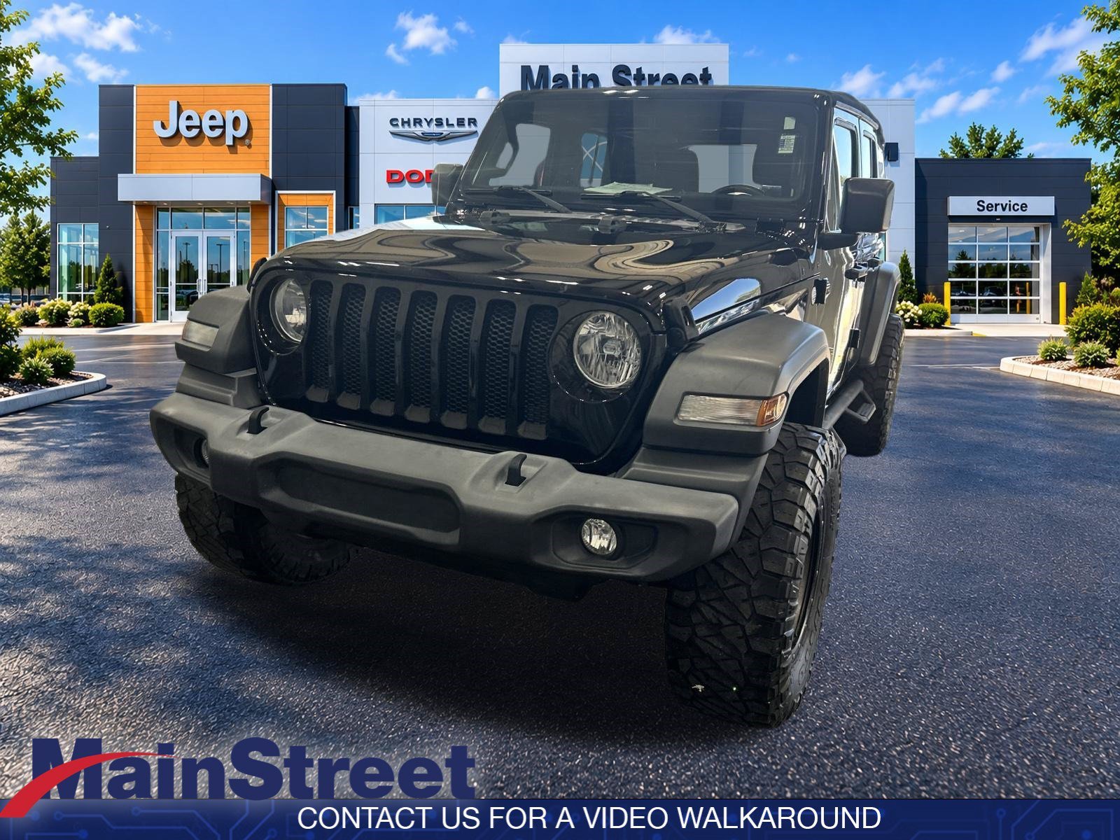 Used 2018 Black Clearcoat Jeep Sport S image 4