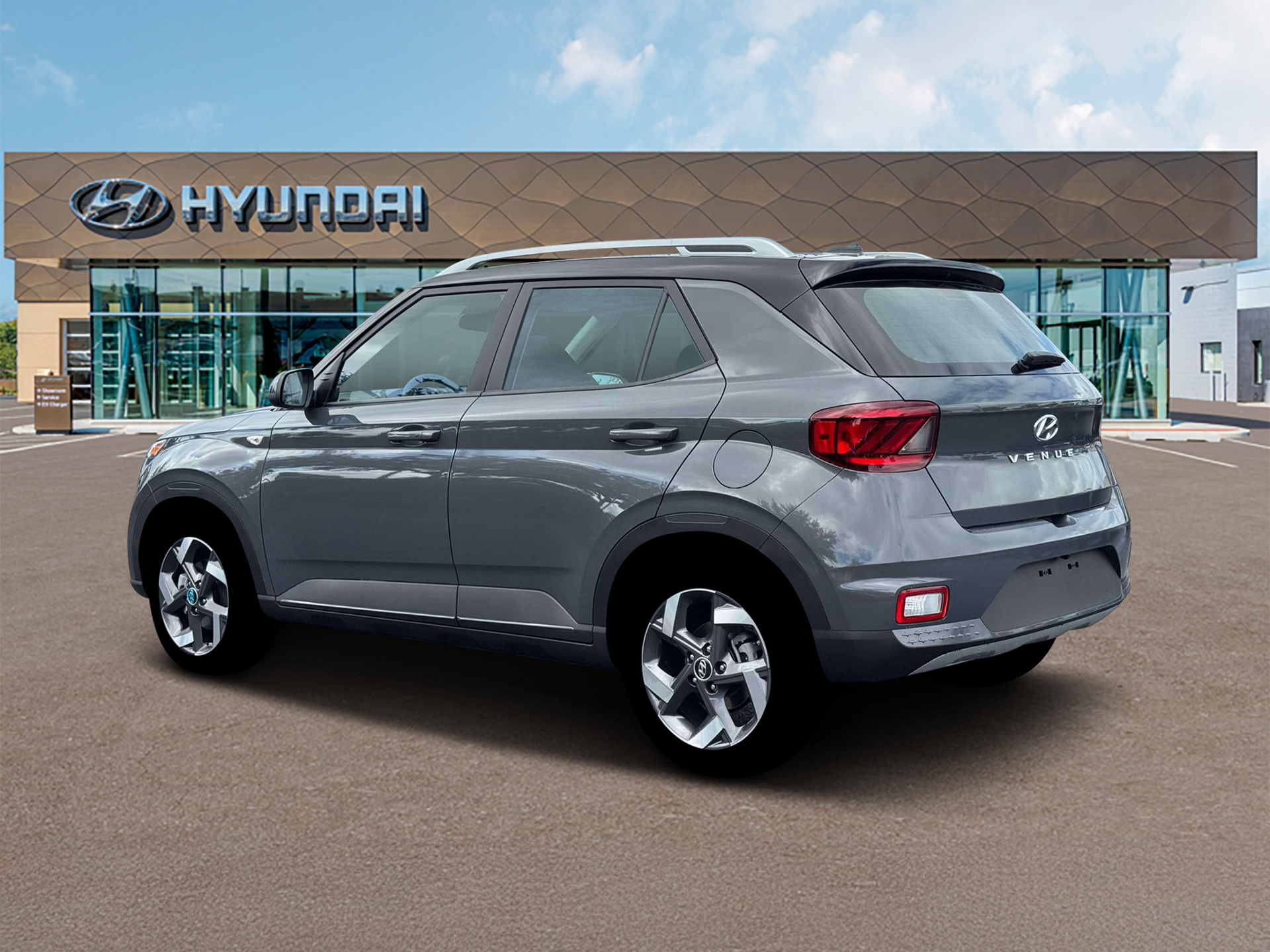 New 2026 Gray Hyundai SEL w/Two-Tone Roof image 4