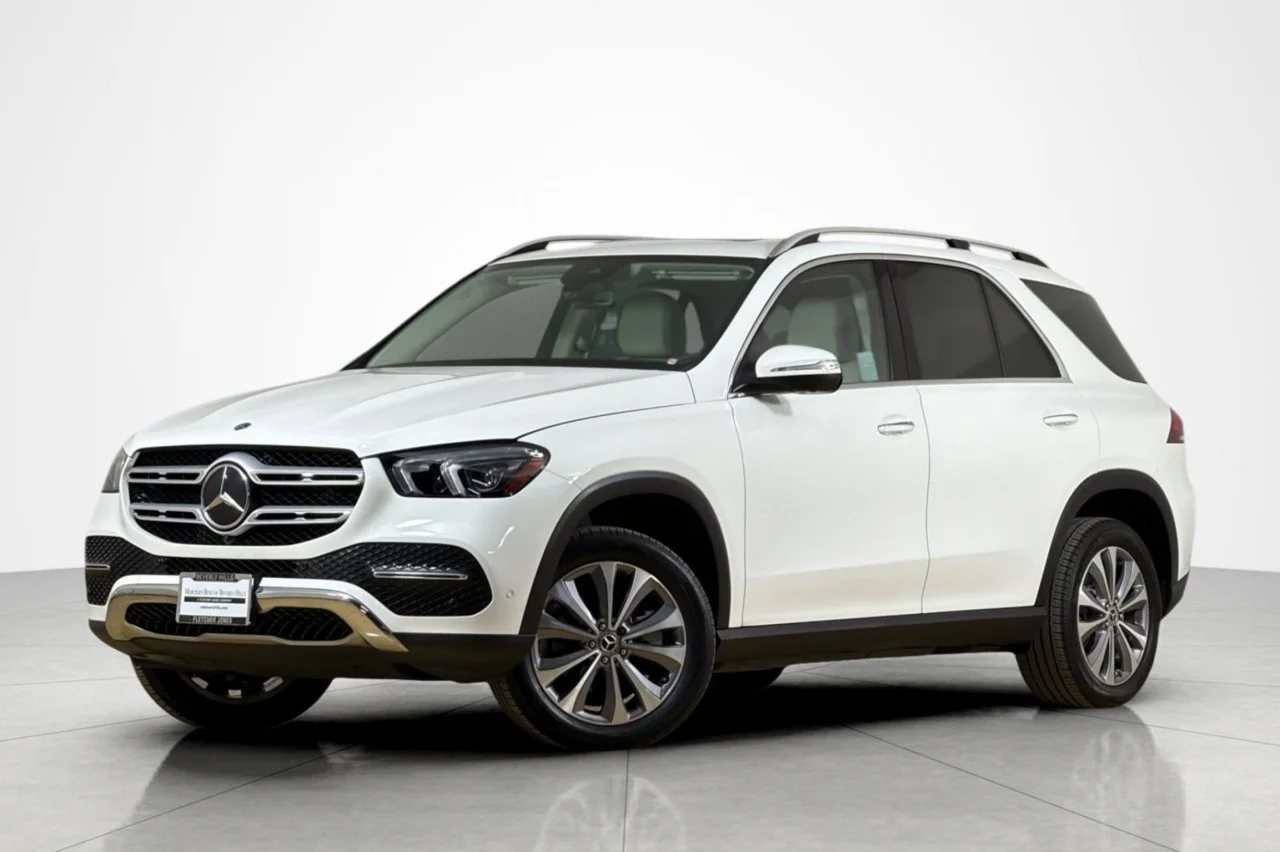 Used 2022 Polar White Mercedes-Benz GLE 350 image 1