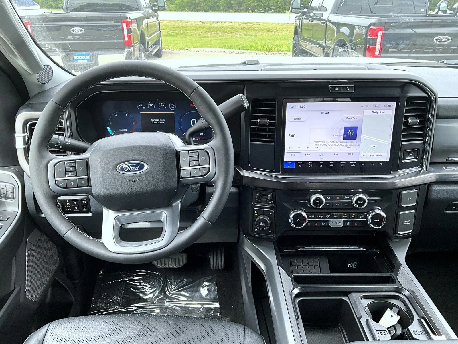 New 2026 Star White Metallic Tri-Coat Ford Lariat image 11