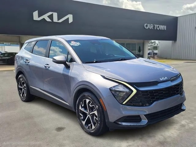 Used 2023 Silver Kia EX image 1