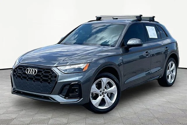 Used 2023 Gray Audi 45 S line Premium Plus image 1