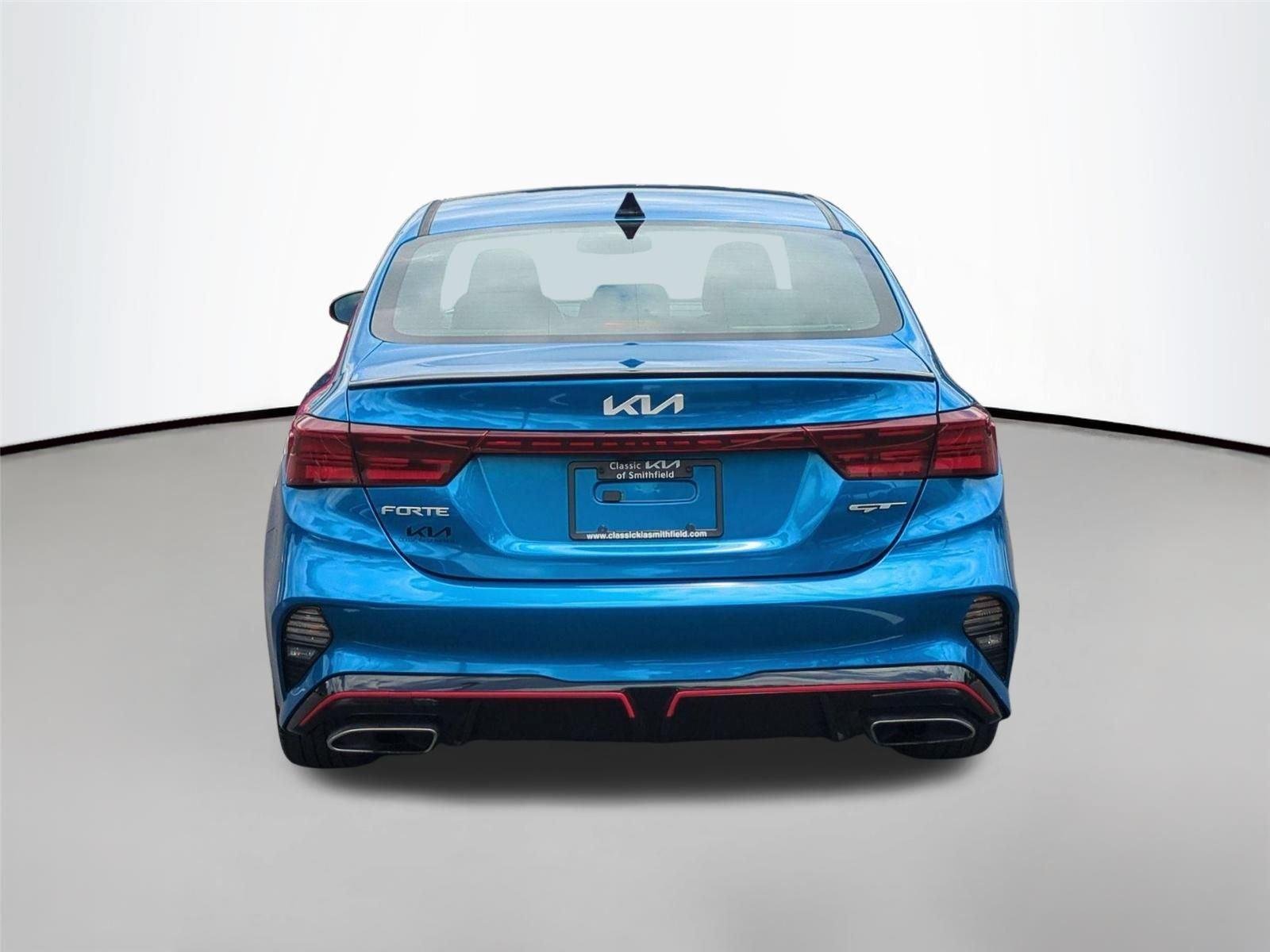 Used 2023 Sporty Blue Kia GT image 4