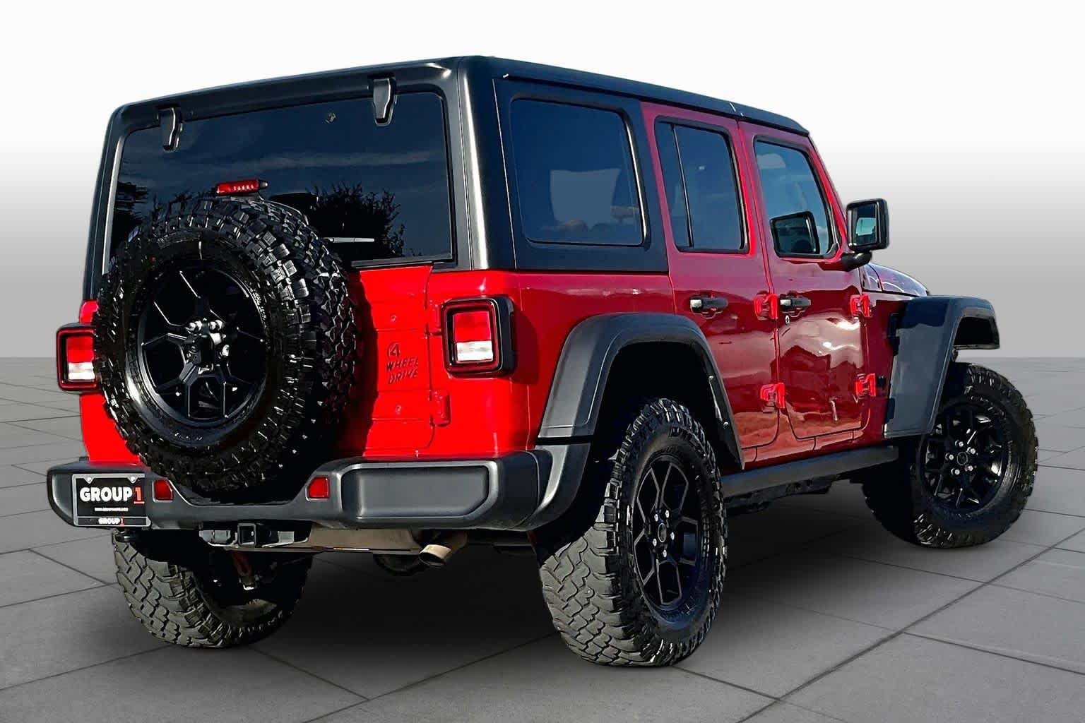 Used 2025 Firecracker Red Clearcoat Jeep Willys image 13