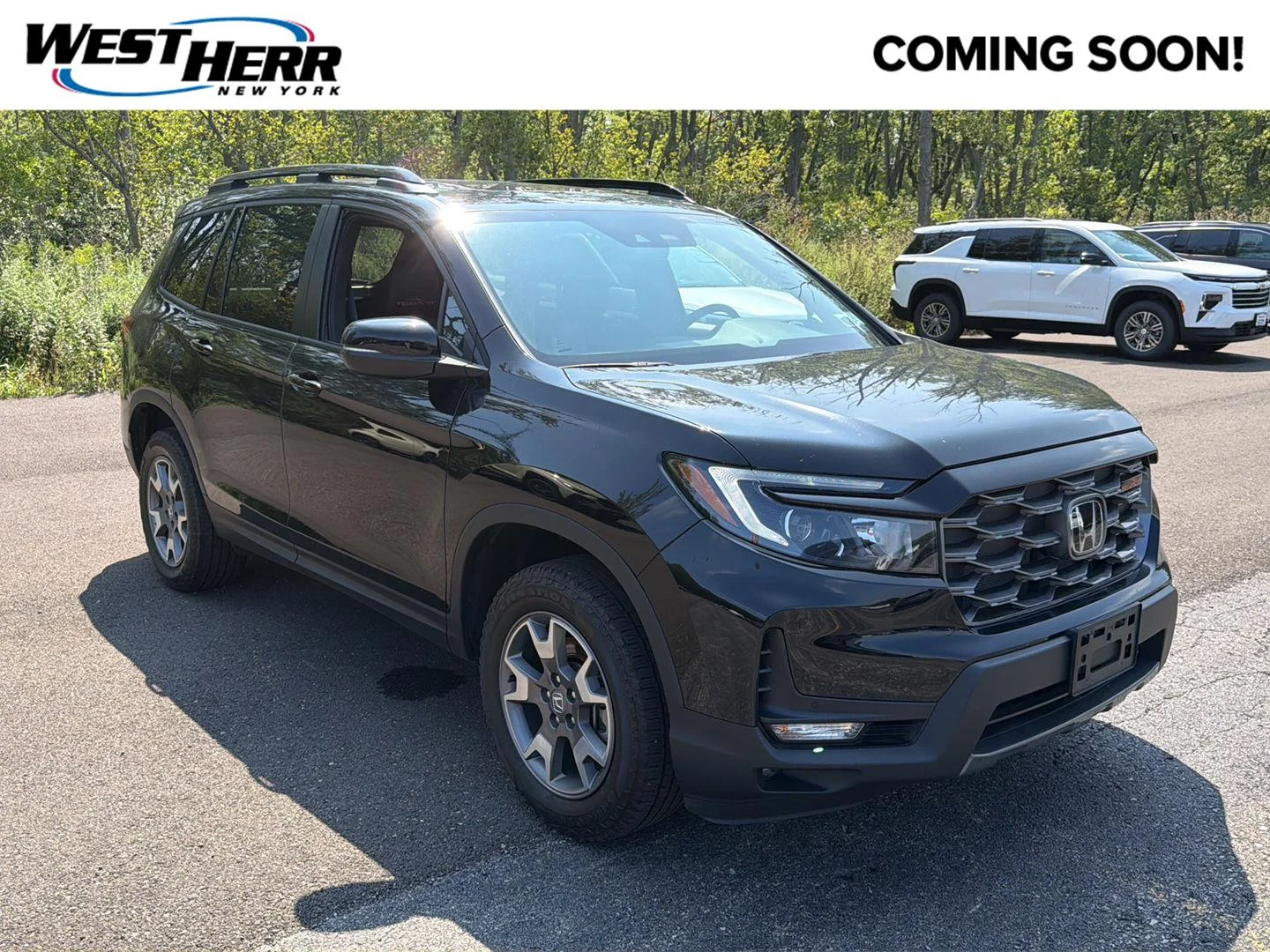 Used 2023 Crystal Black Pearl Honda TrailSport image 1