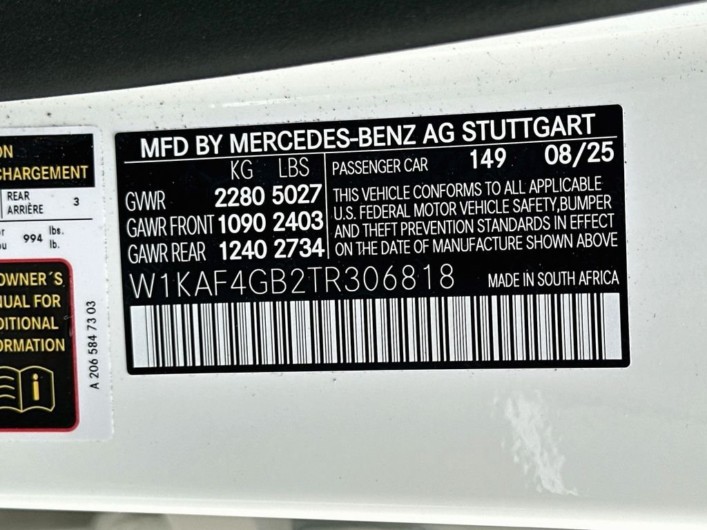 Certified Used 2026 White Mercedes-Benz C 300 image 33