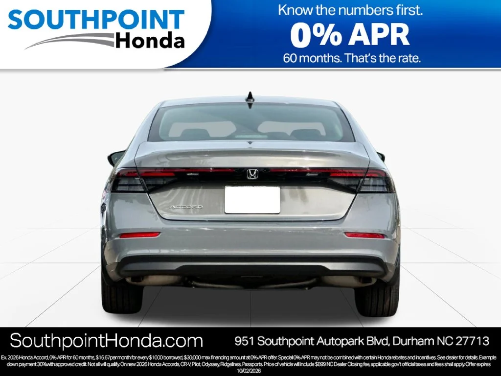 New 2026 Urban Gray Pearl Honda SE image 5
