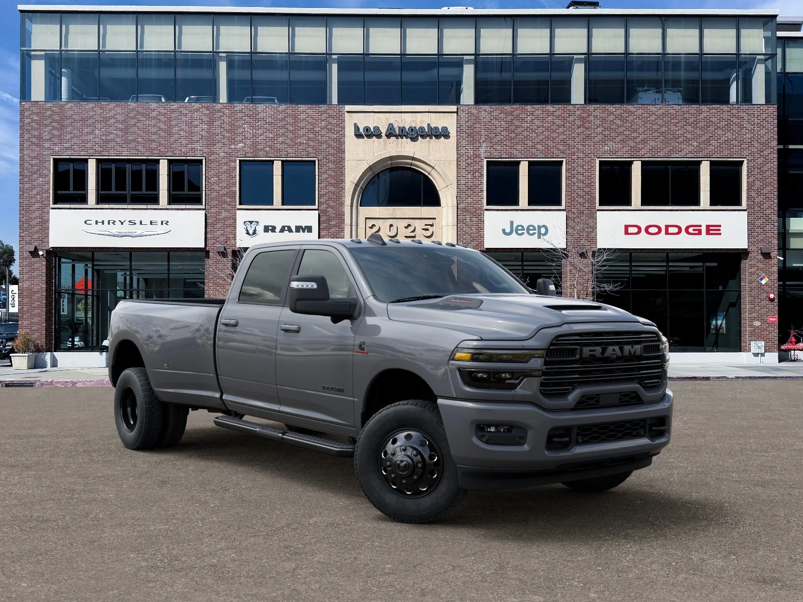 New 2026 Ceramic Gray Clear-Coat Exterior Paint RAM Laramie image 31