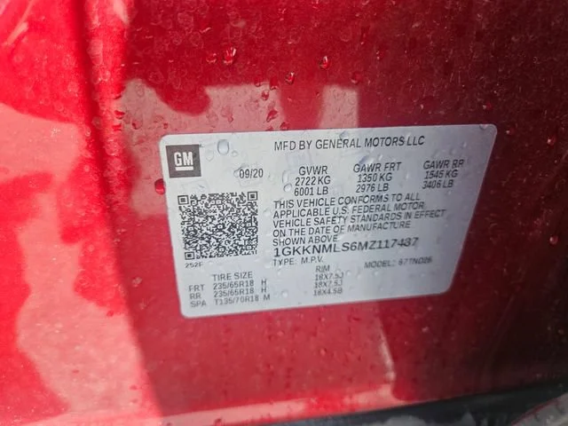 Used 2021 CAYENNE RED TINTCOAT GMC SLT image 30
