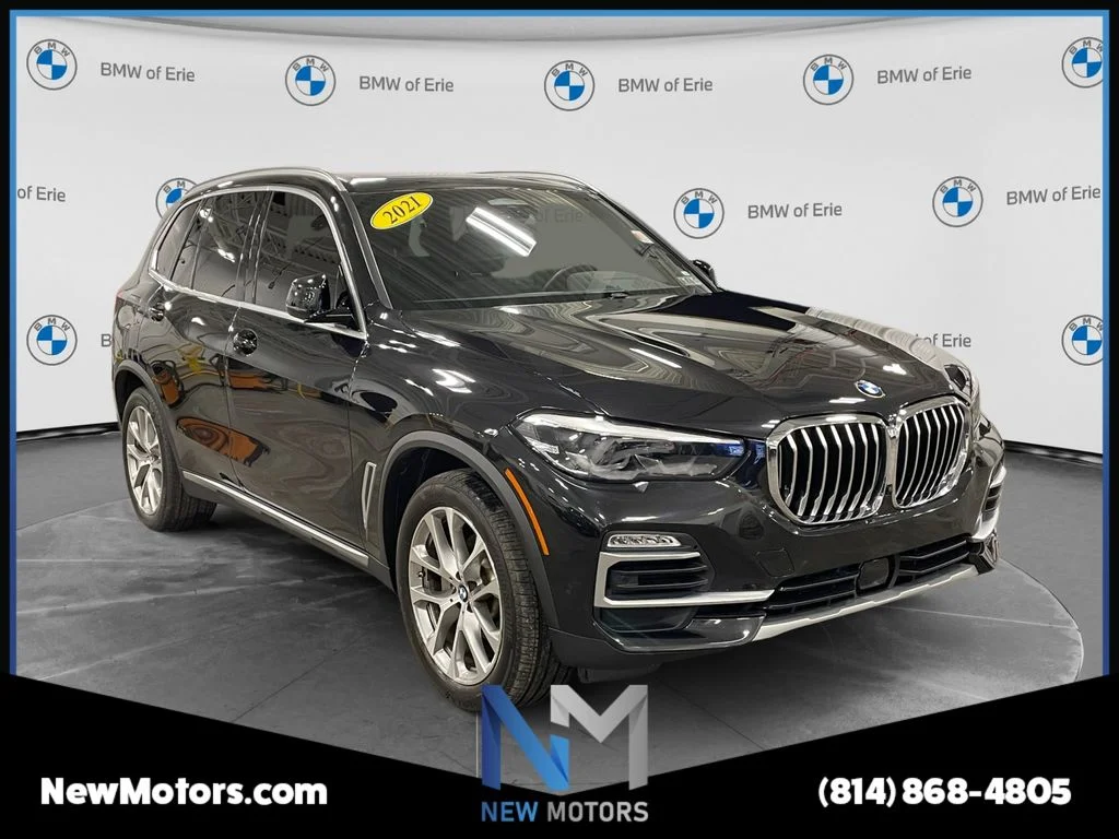 Used 2021 Black Sapphire Metallic BMW xDrive40i image 7