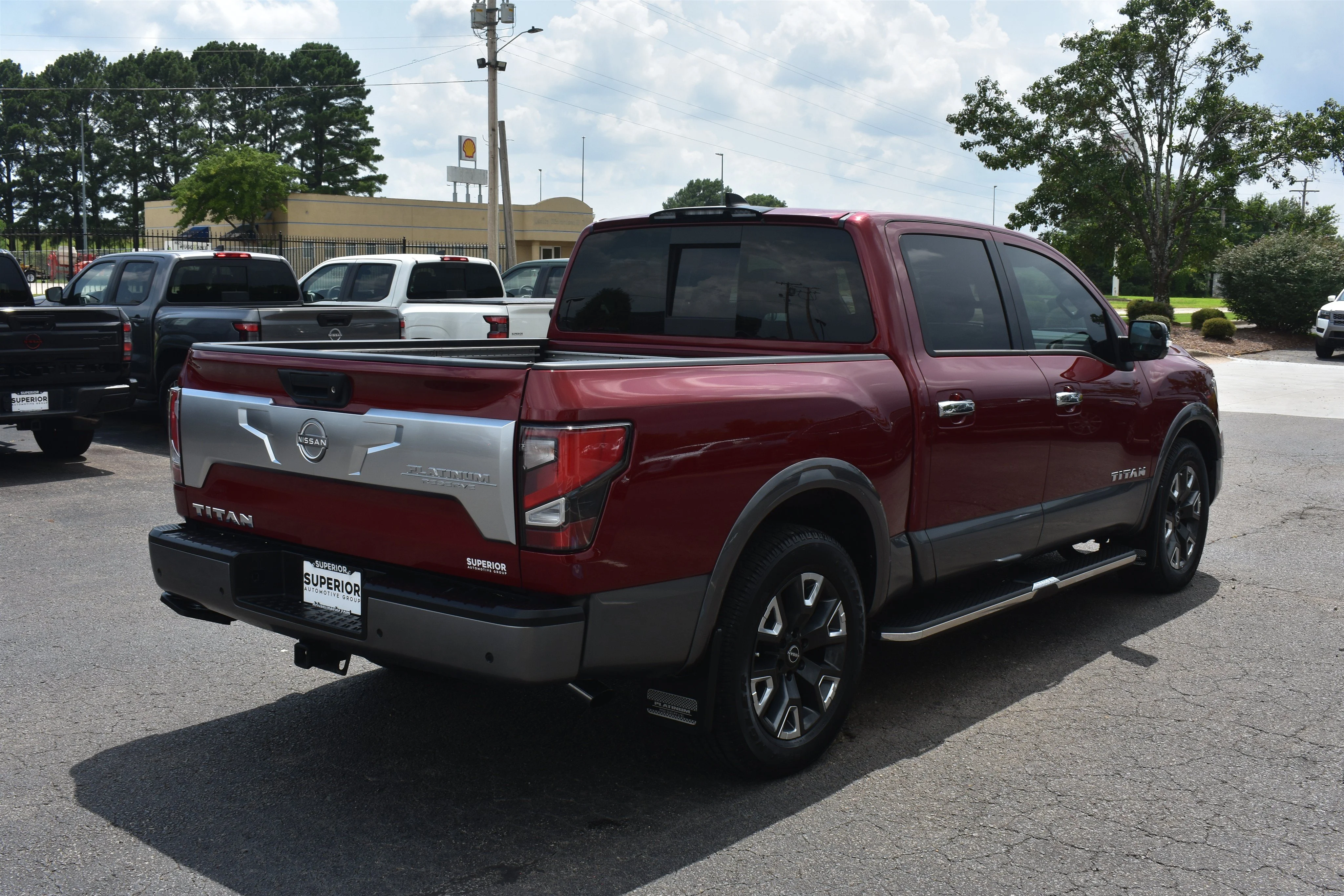 Used 2024 Cardinal Red Metallic Nissan Platinum Reserve image 5