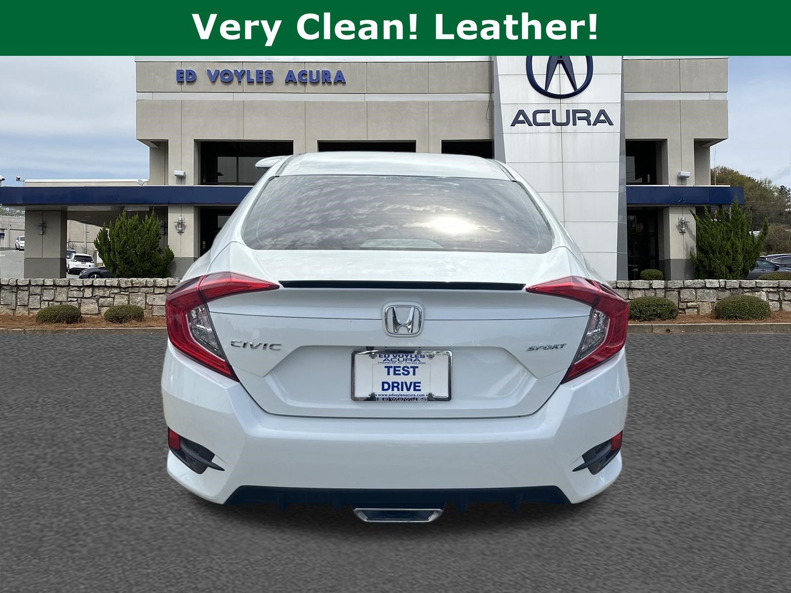 Used 2020 Platinum White Pearl Honda Sport image 6