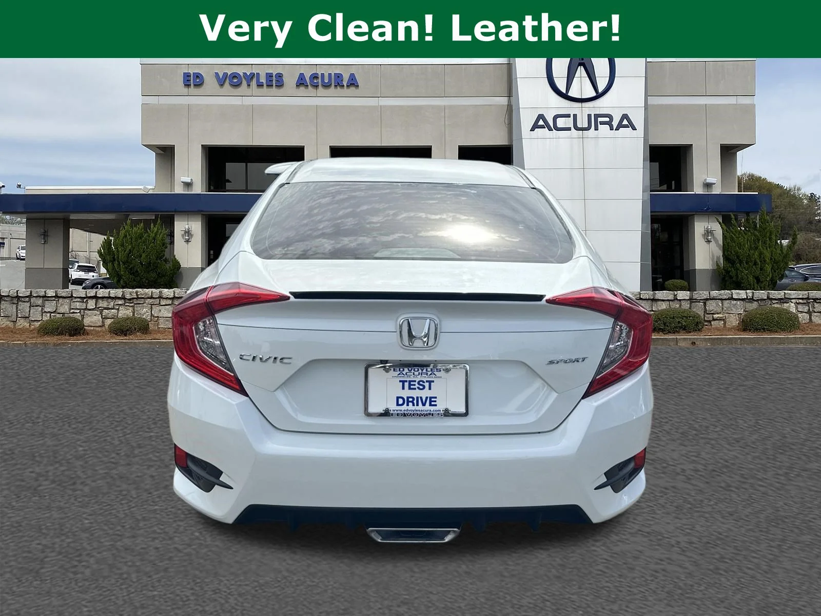 Used 2020 Platinum White Pearl Honda Sport image 6