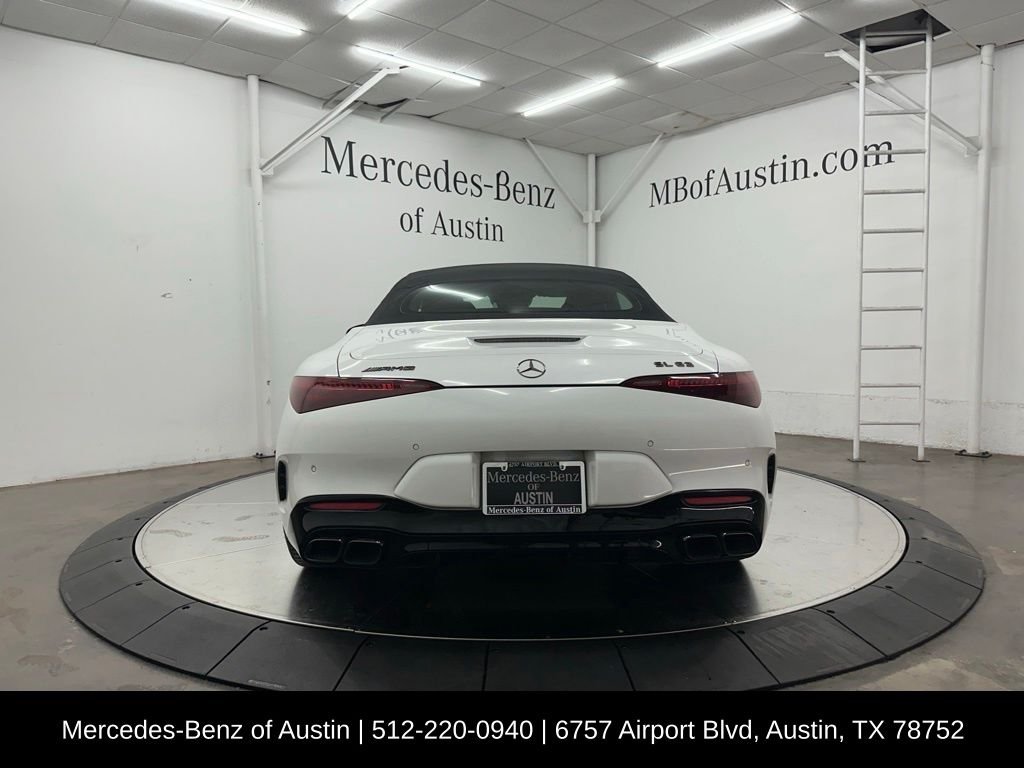 Certified Used 2022 White Mercedes-Benz SL 63 AMG® image 6