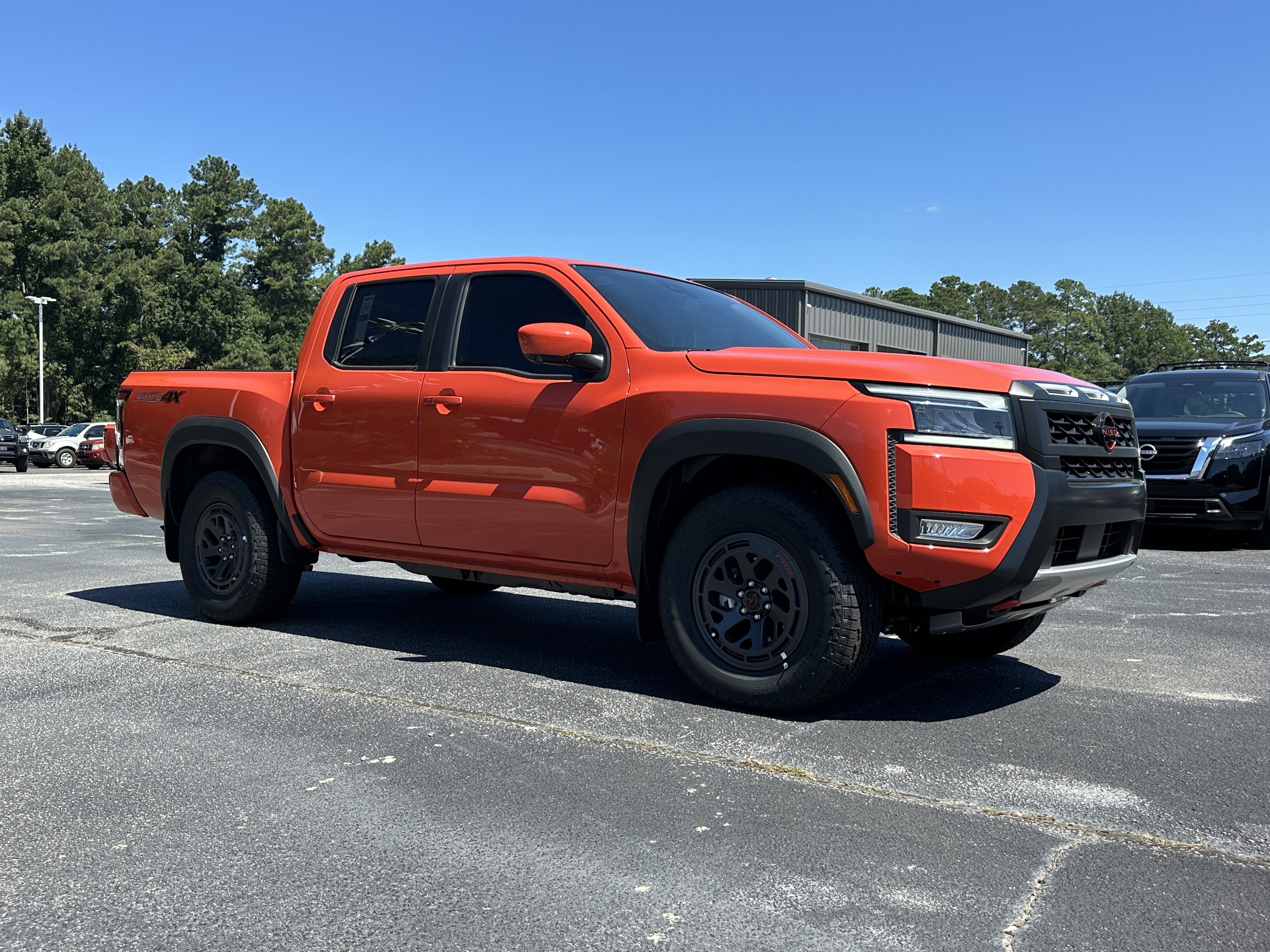 New 2025 Afterburn Orange Nissan PRO-4X image 2