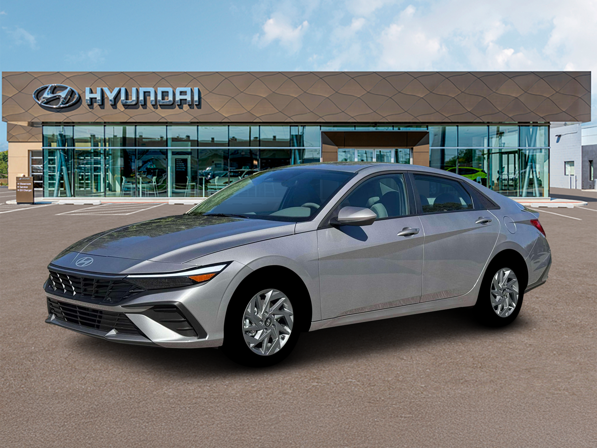 New 2026 Silver Hyundai Blue image 2