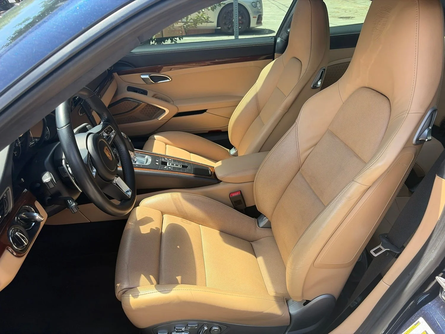 Used 2018 Blue Porsche Turbo S image 7