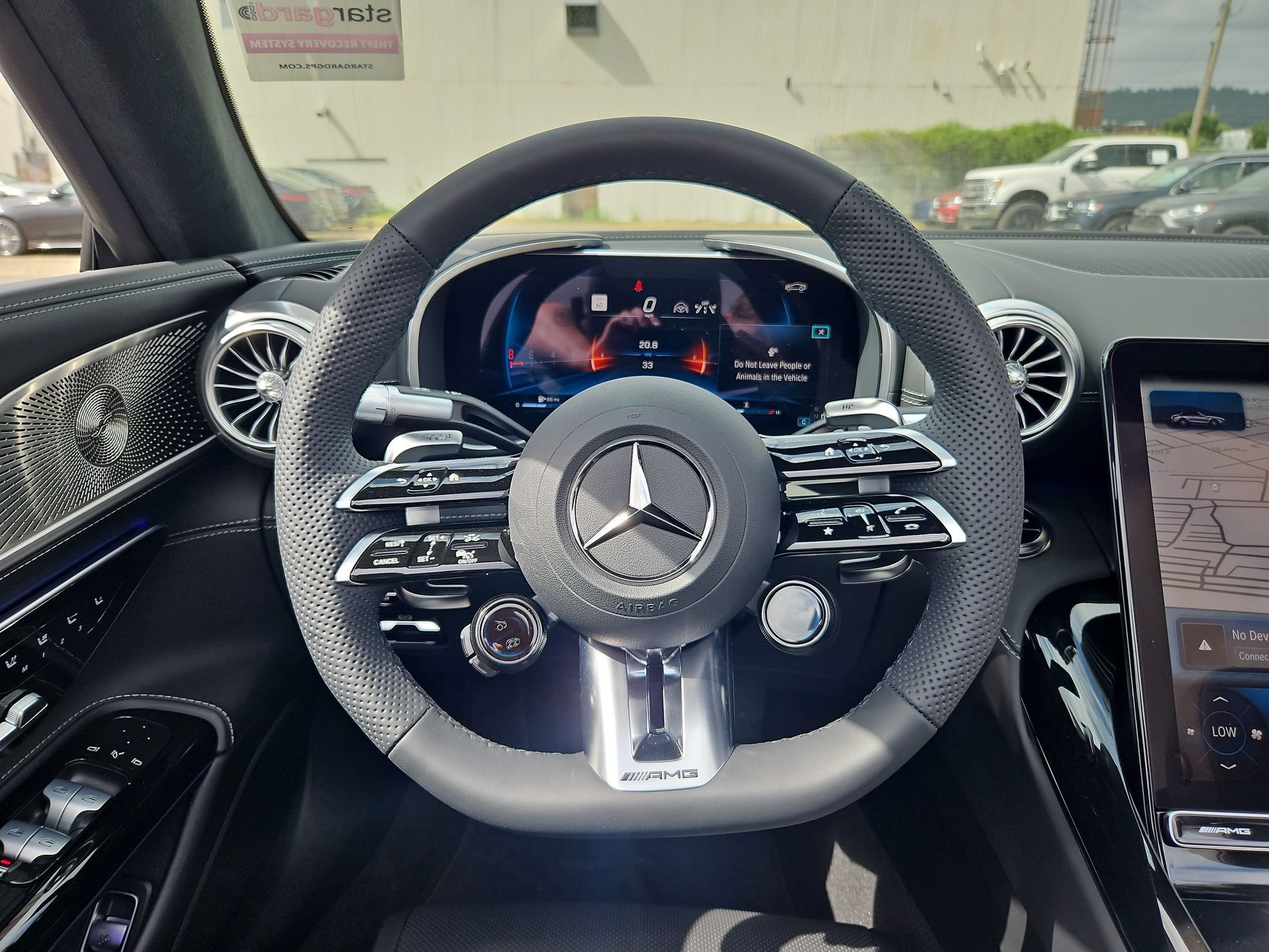 New 2025 MANUFAKTUR Alpine Grey Mercedes-Benz AMG® SL 55 Roadster image 62