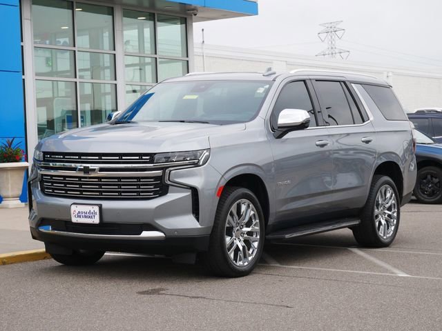 Used 2023 Chevrolet Tahoe Premier with VIN 1GNSKSKD5PR404973 for sale in Roseville, Minnesota
