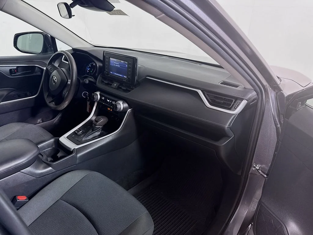 Used 2021 Magnetic Gray Metallic Toyota Hybrid LE image 26