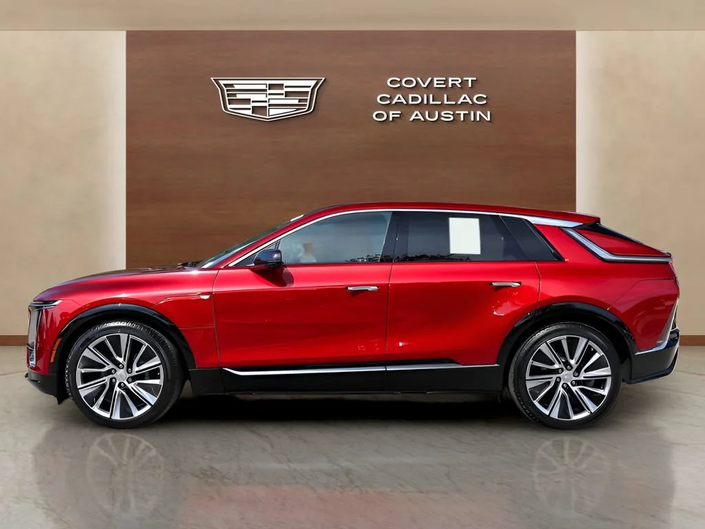 Used 2025 Radiant Red Tintcoat Cadillac Luxury 3 image 2
