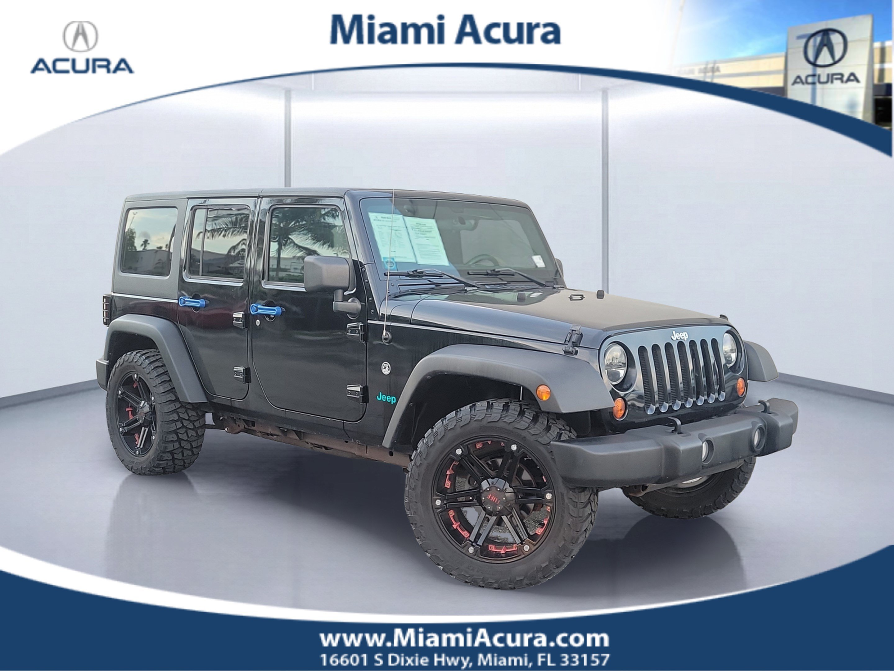 Used 2011 Black ClearCoat Jeep Unlimited Sport image 1