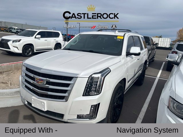 Used 2020 White Cadillac Premium Luxury image 1