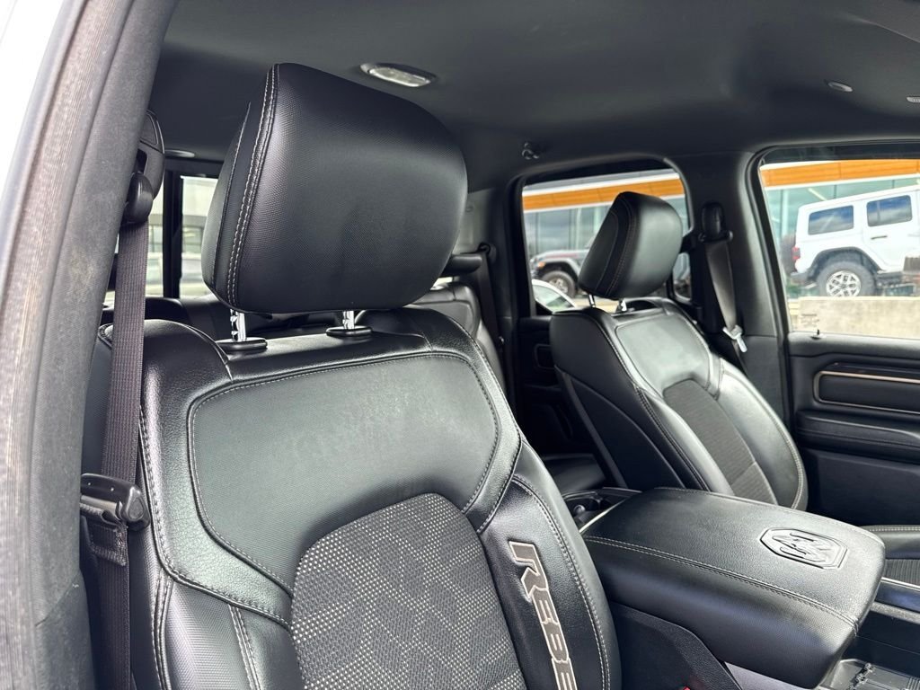 Used 2020 Bright White Clearcoat Ram Rebel image 10