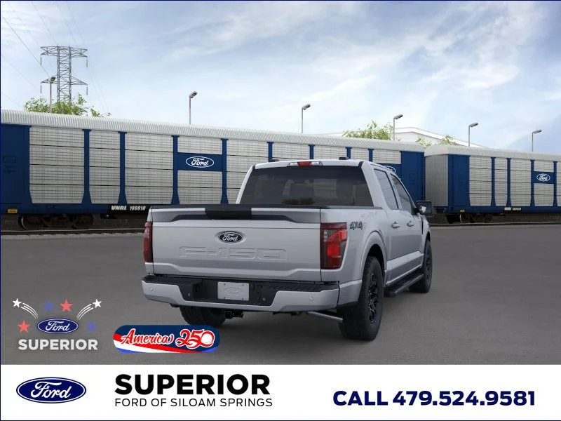 New 2026 Iconic Silver Ford XLT image 8