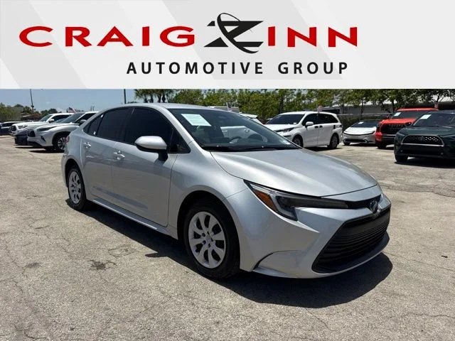 Used 2025 Silver Toyota LE image 1