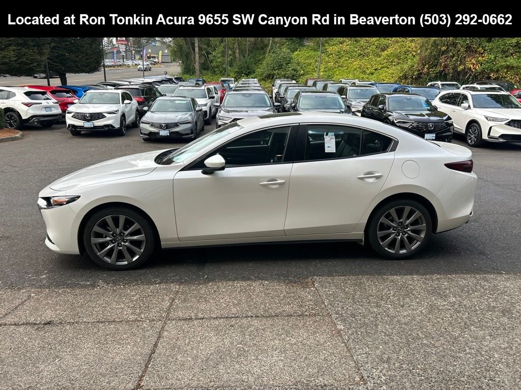 Used 2025 Snowflake White Pearl Mica Mazda 2.5 S Preferred Package image 6