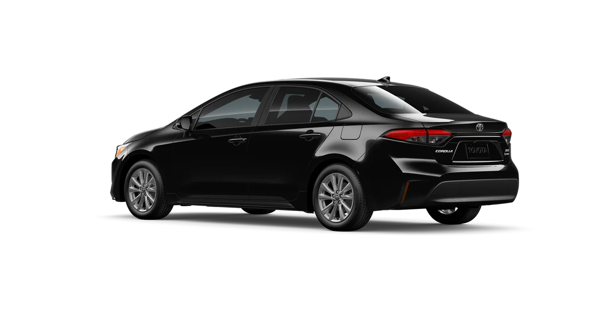 New 2026 Midnight Black Metallic Toyota Hybrid XLE image 14