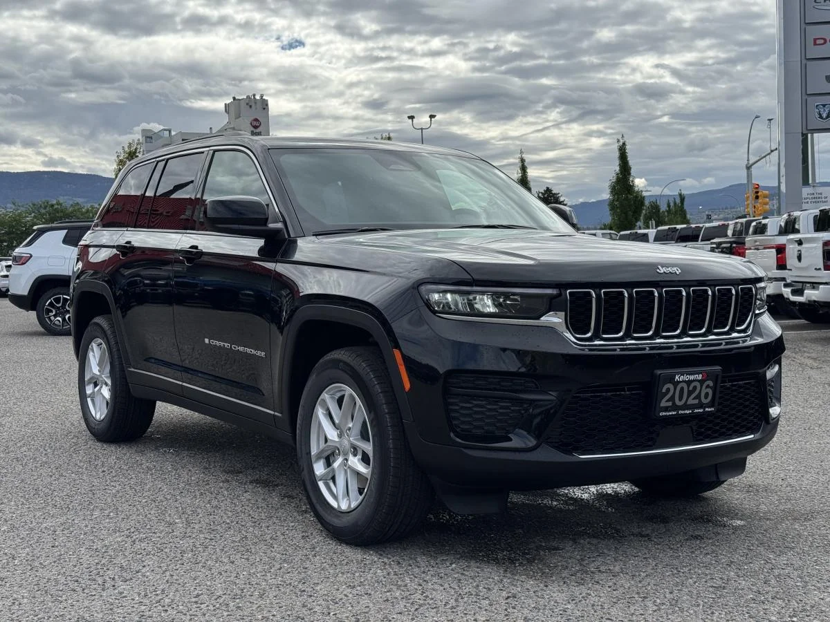 New 2026 Black Jeep Laredo image 3