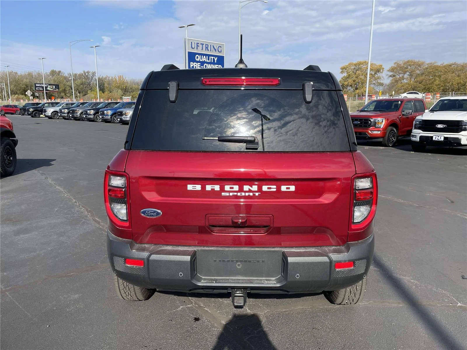 New 2025 Ruby Red Metallic Tinted Clearcoat Ford Badlands image 4