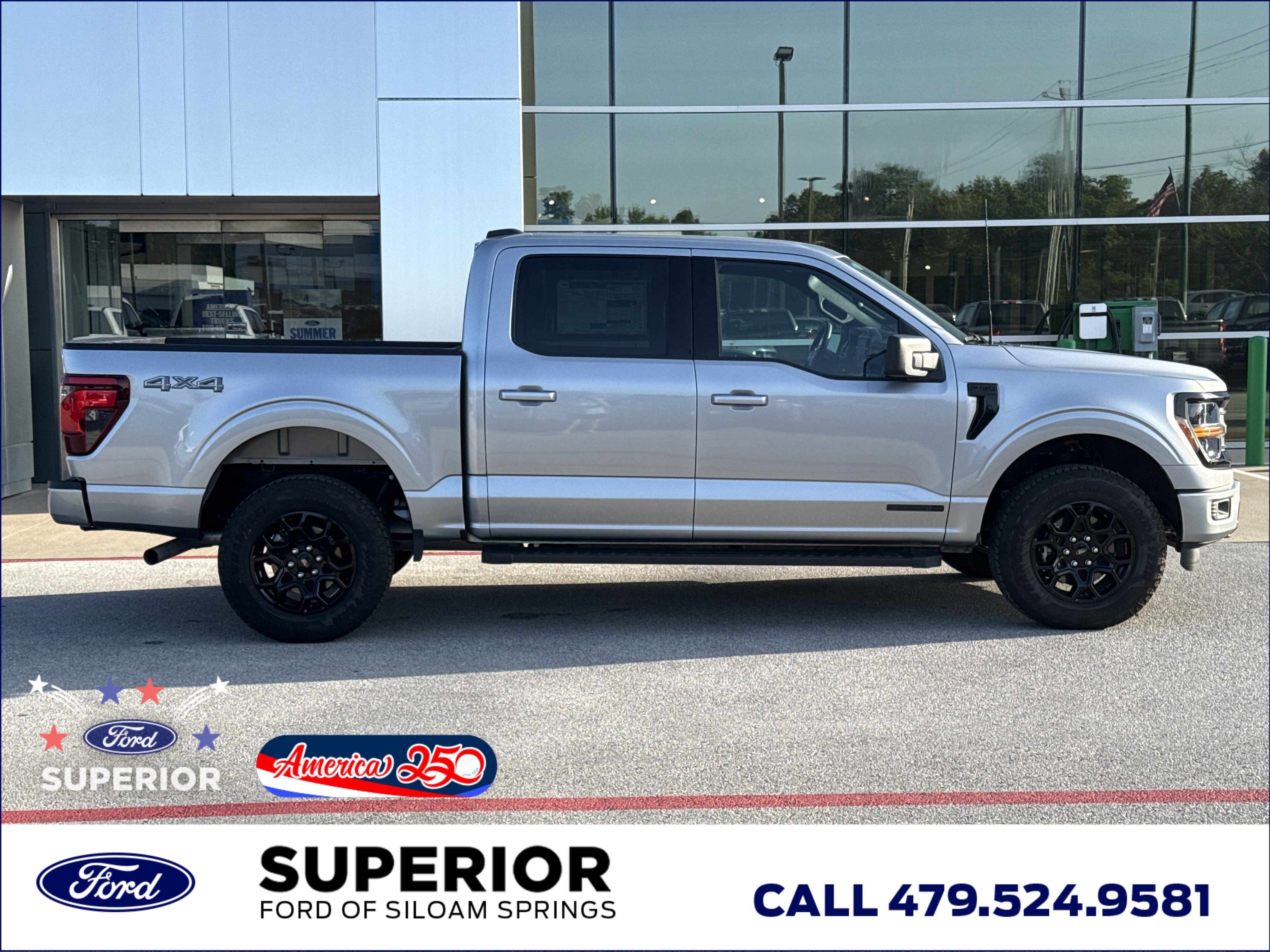 New 2026 Iconic Silver Metallic Ford XLT 4WD image 2
