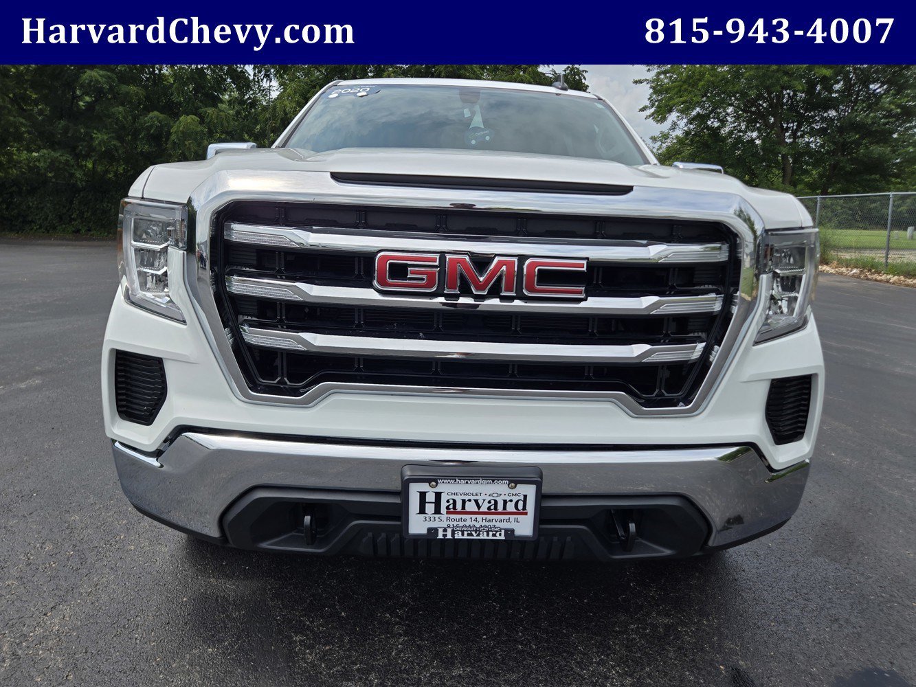 Used 2020 SUMMIT WHITE GMC SLE image 39