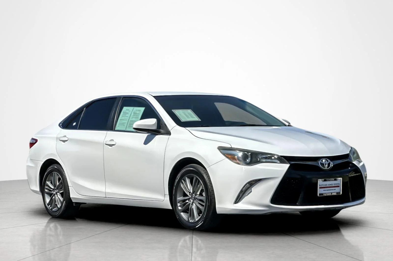 Certified Used 2016 Super White Toyota SE image 7
