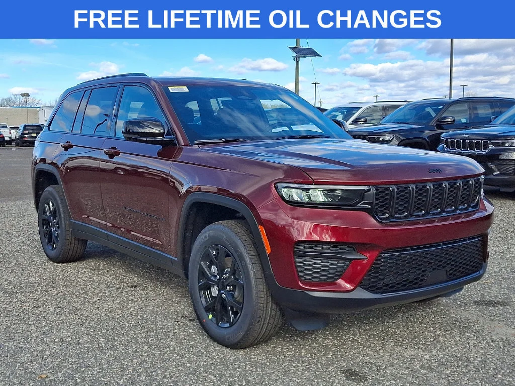 New 2025 Velvet Red Pearl-Coat Exterior Paint Jeep Altitude X image 1