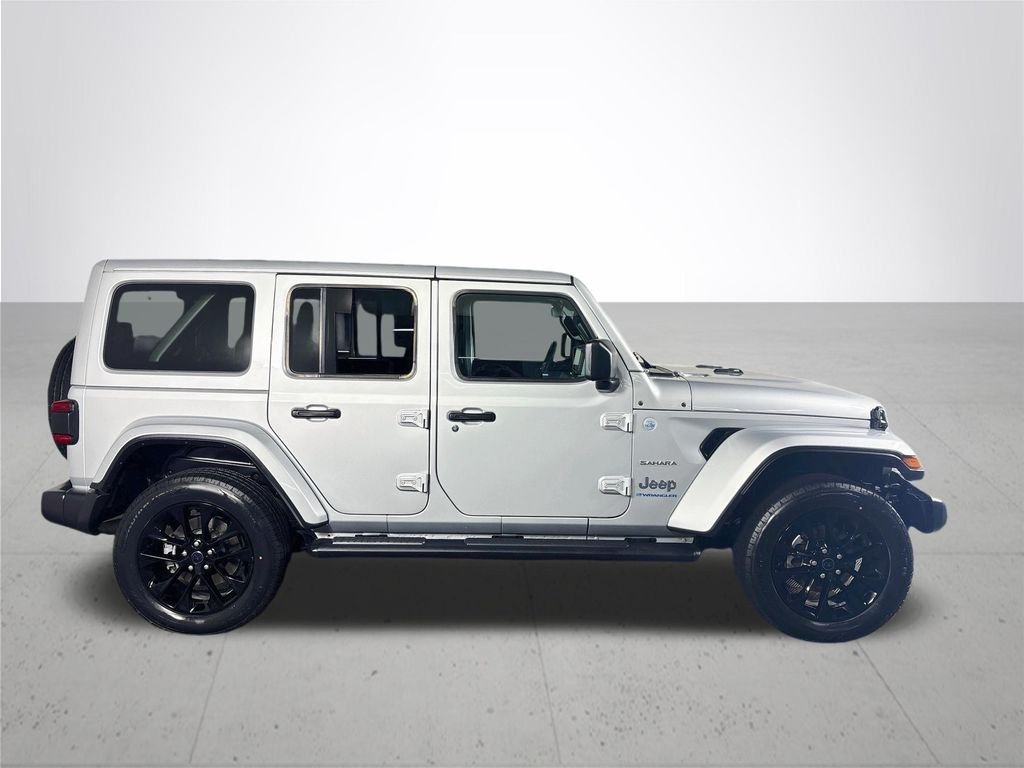 Certified Used 2024 Silver Jeep Sahara 4xe image 6