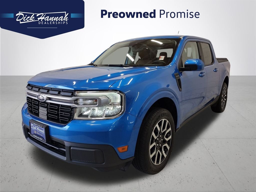 Used 2022 Blue Metallic Ford Lariat image 1