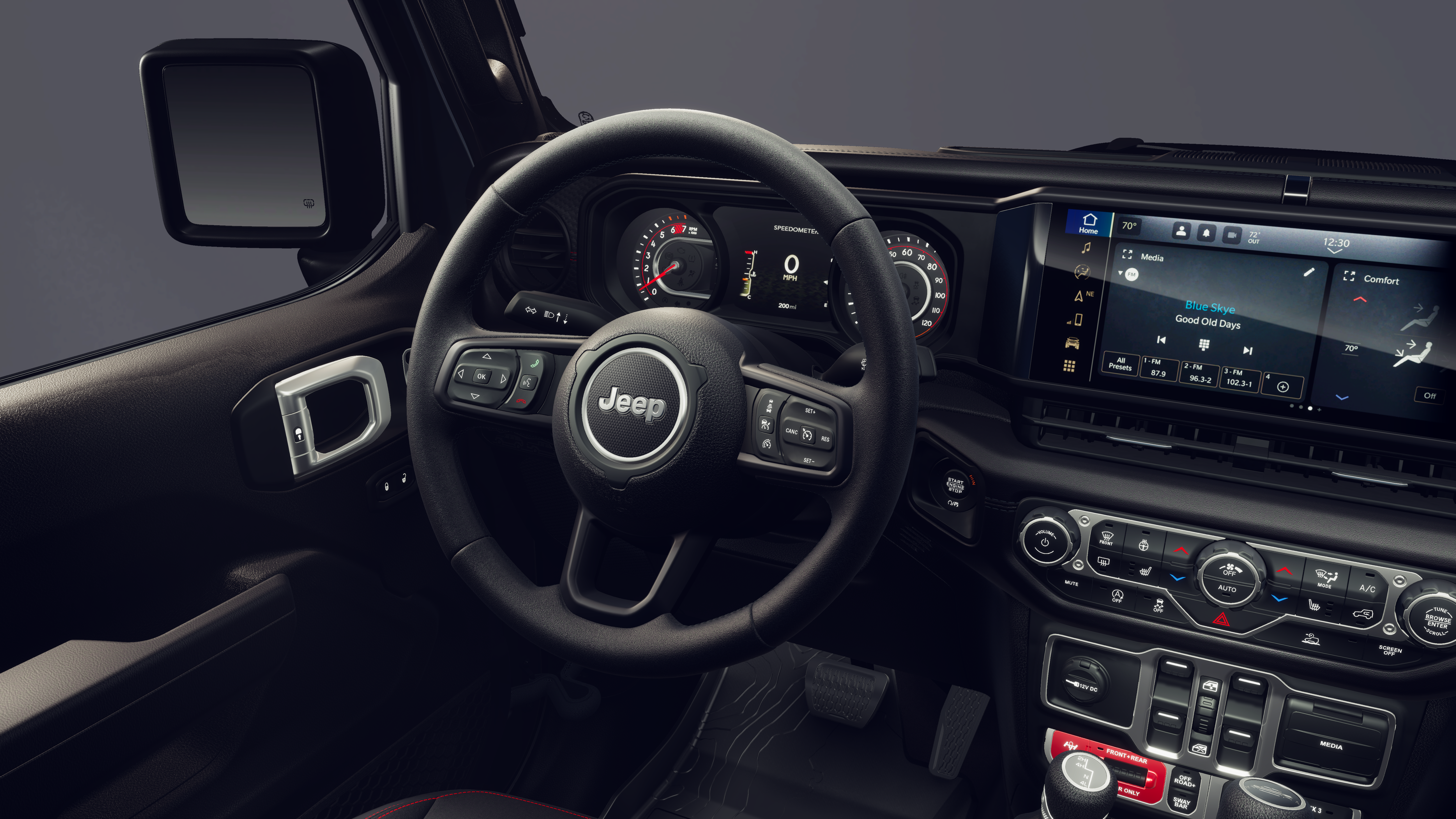 New 2026 Granite Crystal Metallic Clear-Coat Exterior Paint Jeep Rubicon image 21