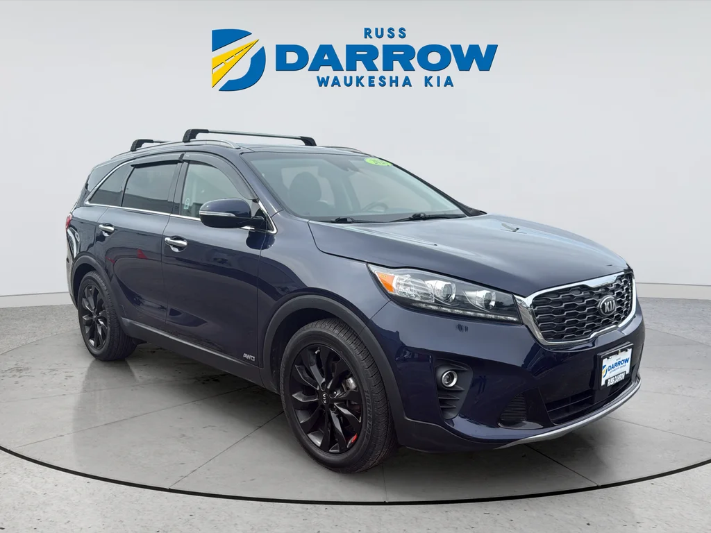 Used 2020 Blue Kia EX image 7