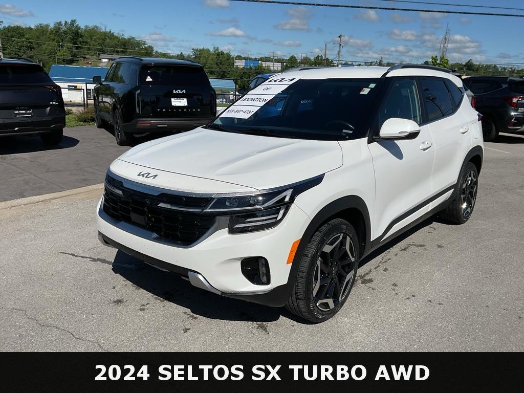 Certified Used 2024 Snow White Pearl Kia SX image 4
