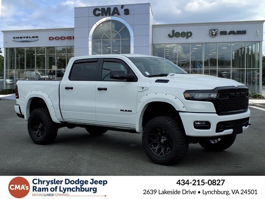 New 2026 Bright White Clear-Coat Exterior Paint RAM Big Horn image 1