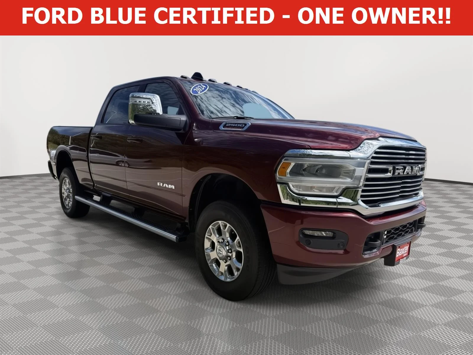 Used 2024 Delmonico Red Pearlcoat Ram Laramie image 1