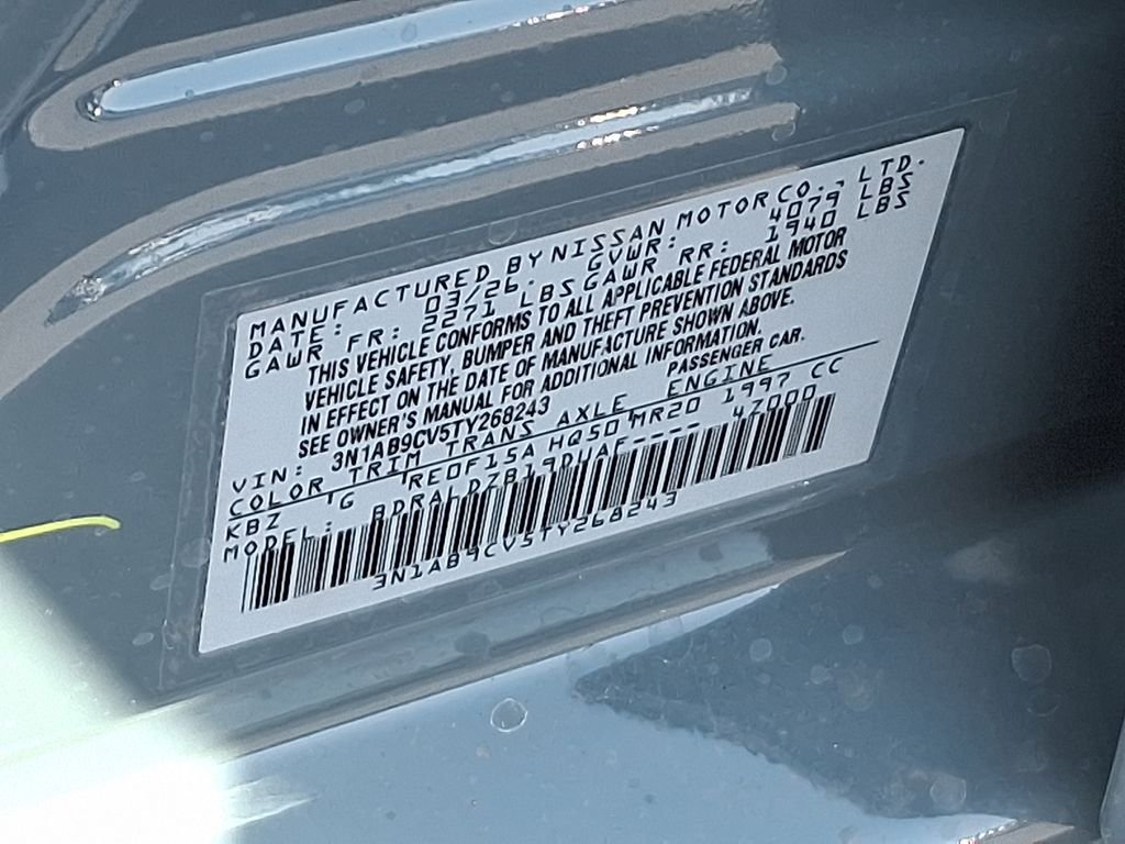 New 2026 Atlantic Gray Metallic Nissan SV image 9